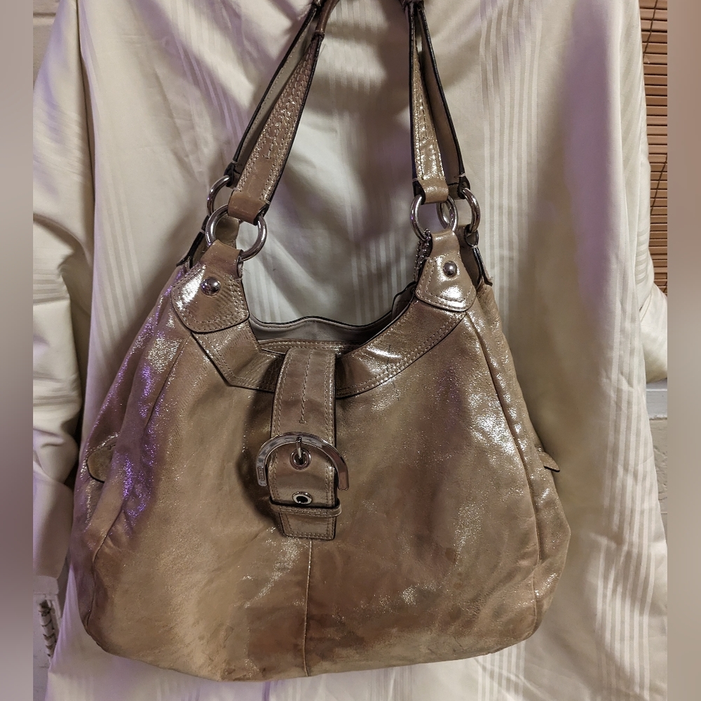 Coach leather Soho Lynn hobo handbag